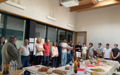 Réception en l’honneur des élèves du Bac Pro Vigne et Vin d’Orange